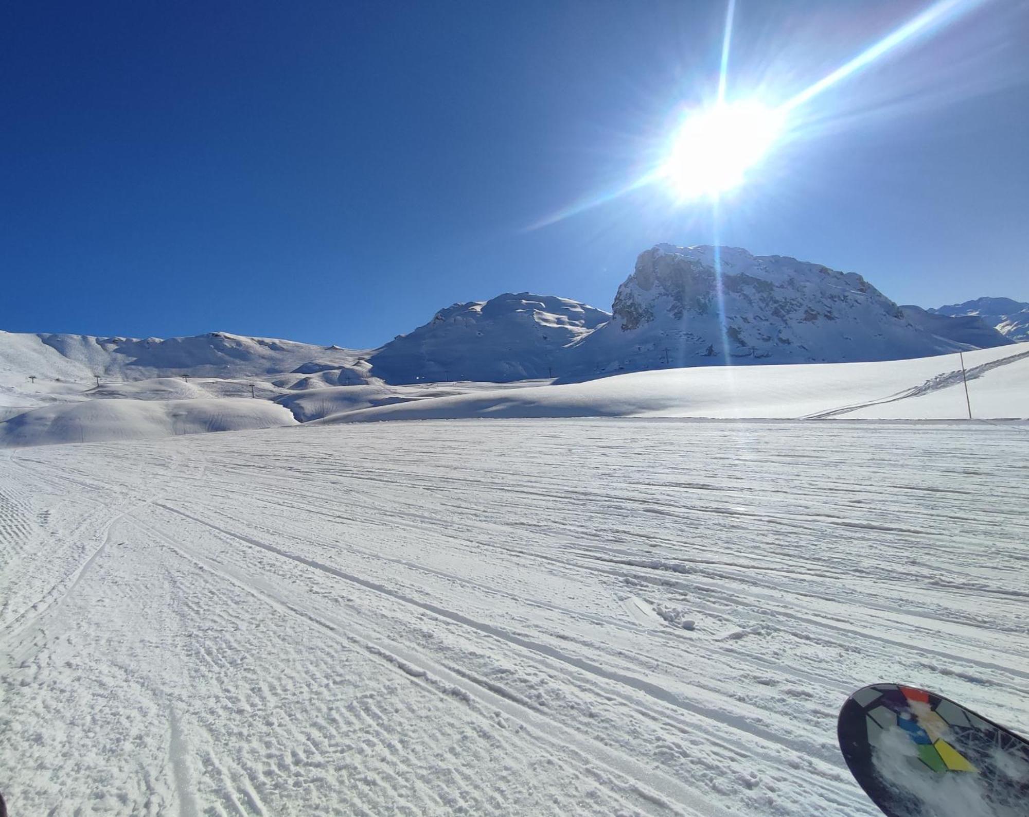 Studio Cosy 2100M Pied Des Pistes-Direct To Ski Slopes-Ski In Ski Out-La Plagne Aime 2000 Exterior photo