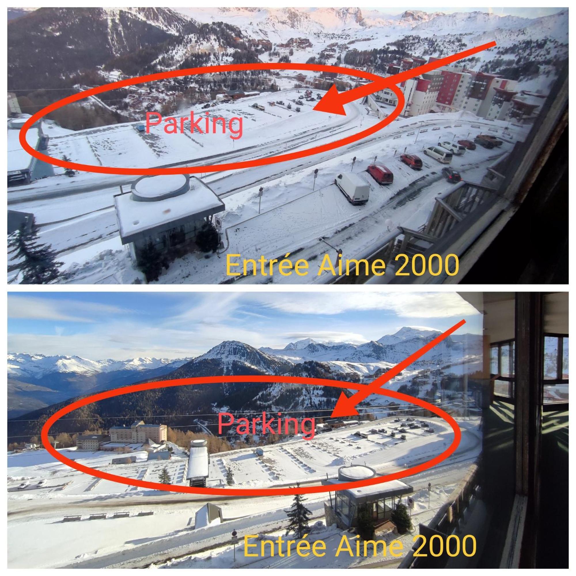 Studio Cosy 2100M Pied Des Pistes-Direct To Ski Slopes-Ski In Ski Out-La Plagne Aime 2000 Exterior photo