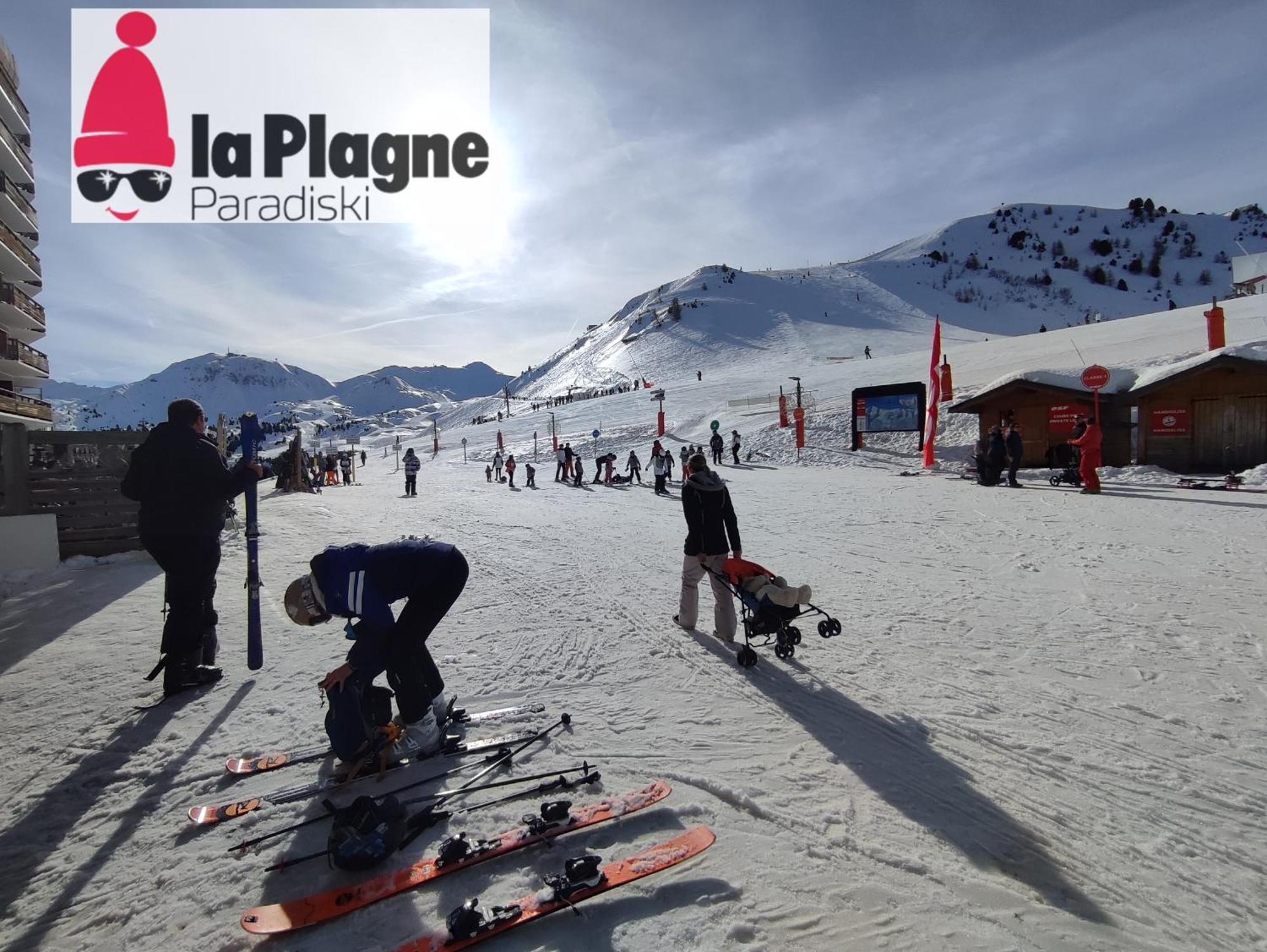 Studio Cosy 2100M Pied Des Pistes-Direct To Ski Slopes-Ski In Ski Out-La Plagne Aime 2000 Exterior photo